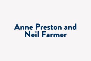 Anne Preston and Neil Farmer