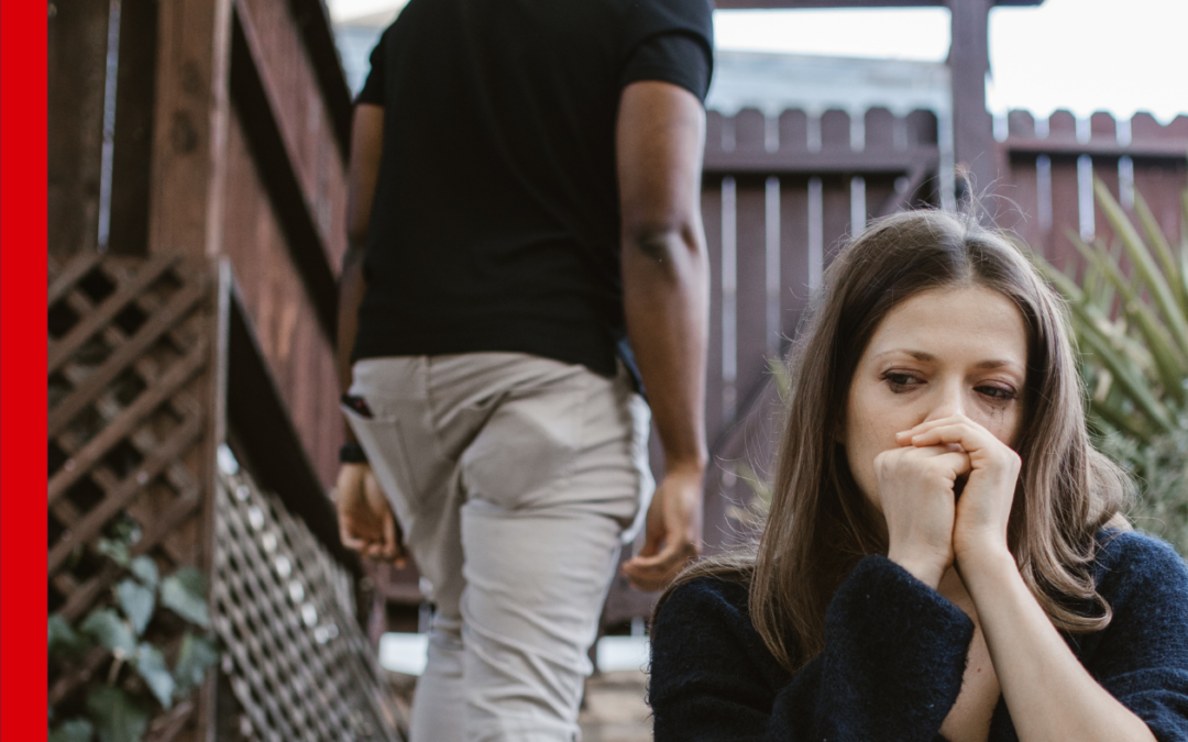 lady crying