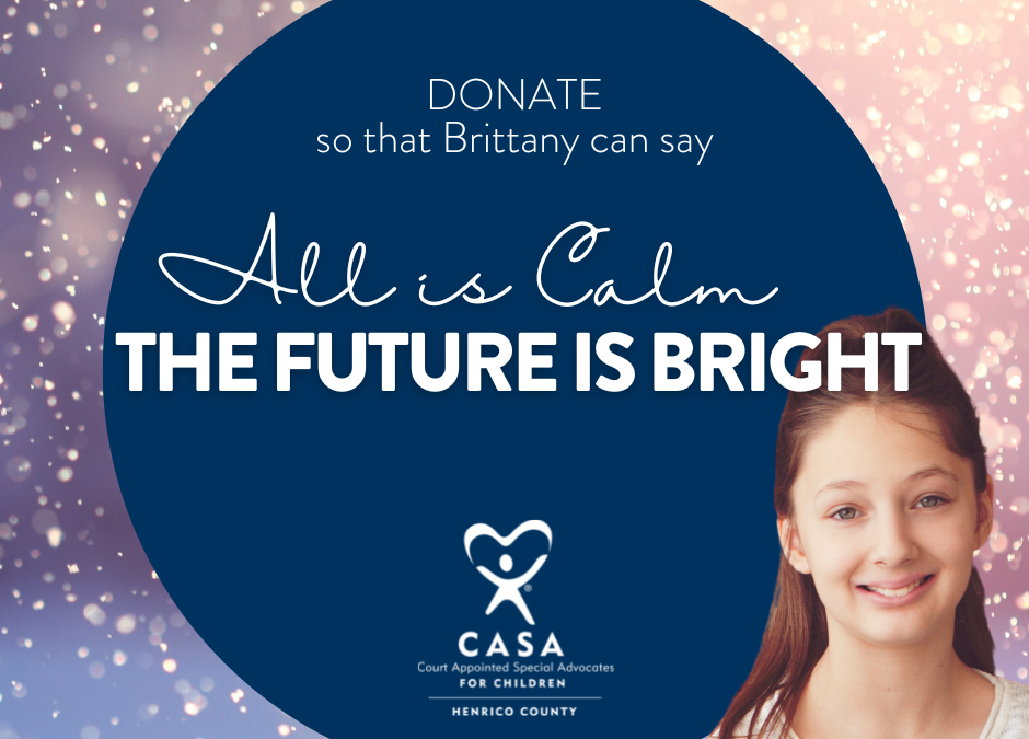 CASA Story: Making Brittany’s Future Bright