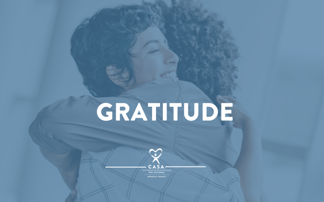 CASA Core Values: Gratitude
