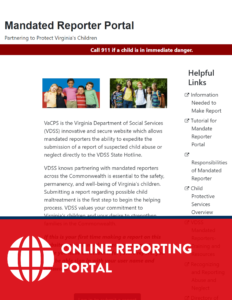 Online Reporting Portal