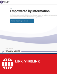 Vinelink - Empowering Victims of Crime