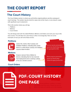 court history one-page