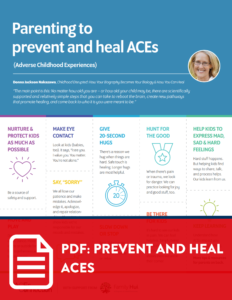 Prevent and heal ACEs