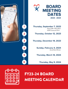 FY23-24 Board Meeting Calendar PDF Thumbnail